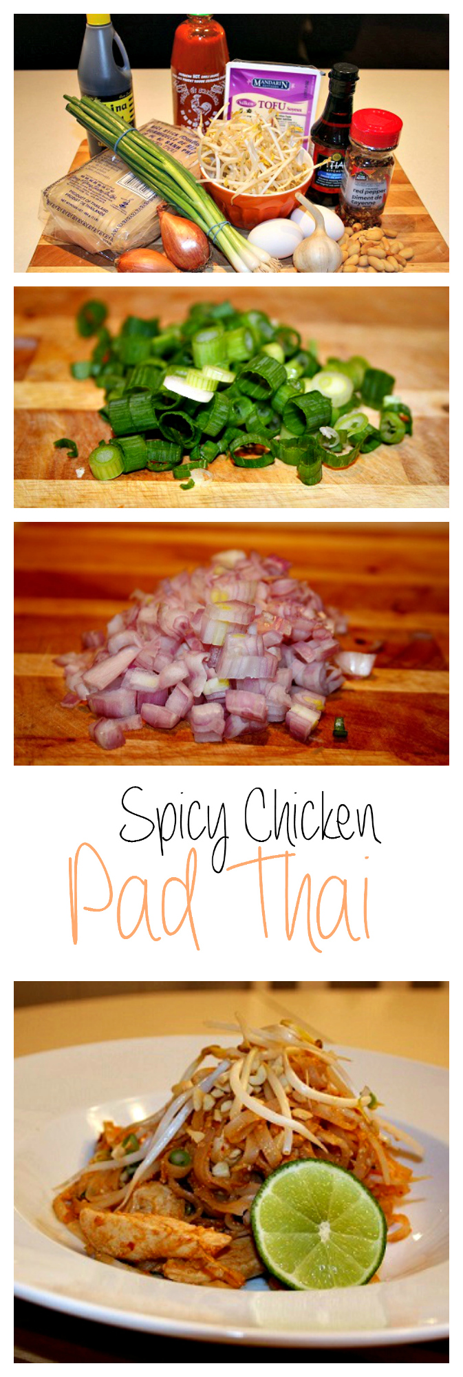 spicy chicken pad thai