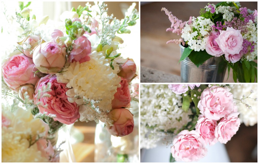 Barn Wedding Flower Arrangements